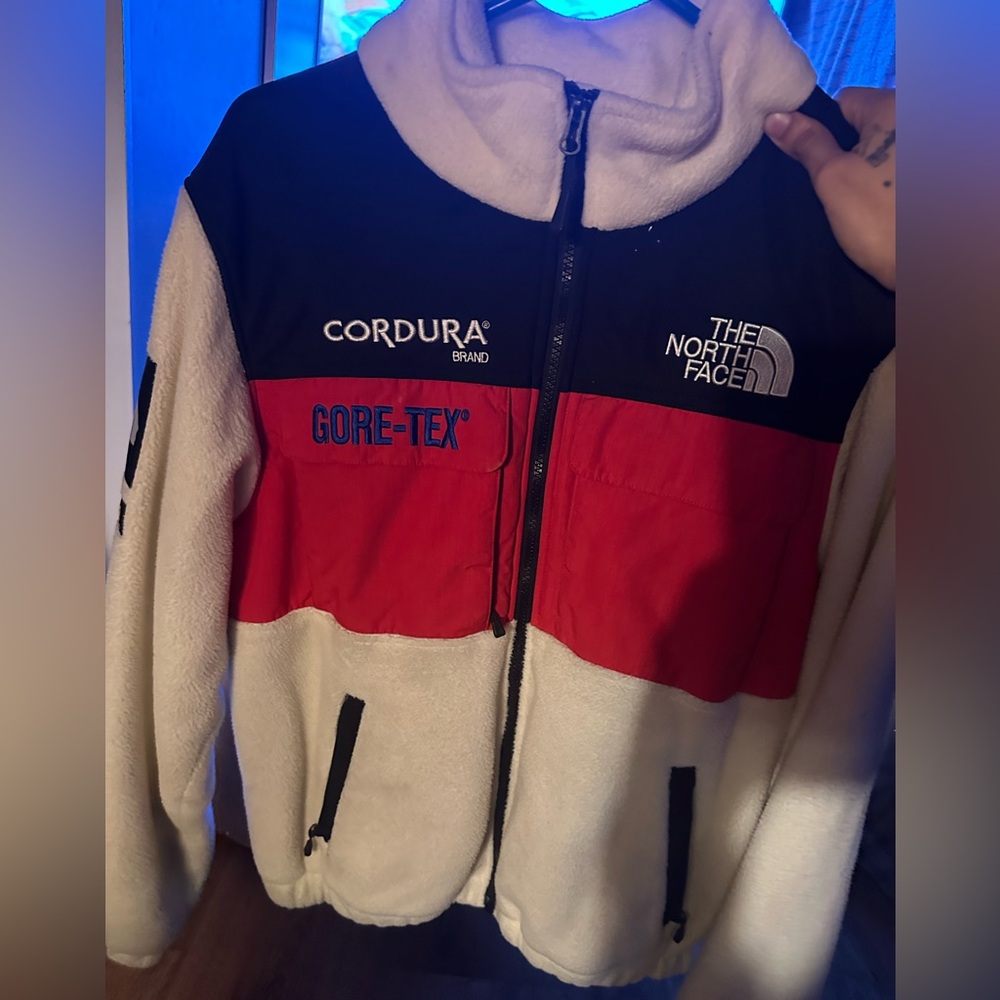 Supreme north face fleece